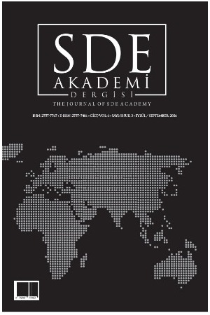 SDE Akademi Dergisi, Cilt 6, Sayı 3, Eylül 2026