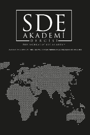 SDE Akademi Dergisi Cilt 2, Sayı 4, Ocak-Nisan 2022